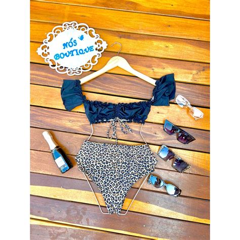 Biquini Hot Pants Shopee Brasil