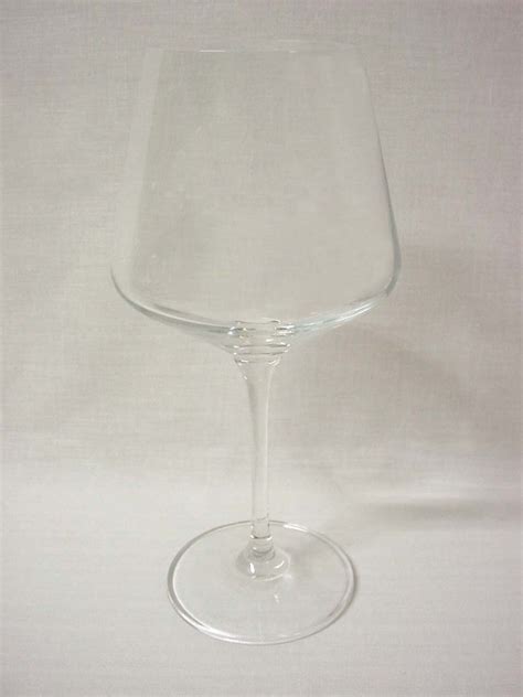 Lote Copas Cristal Transparente Vino Tinto Ml Avant Garde