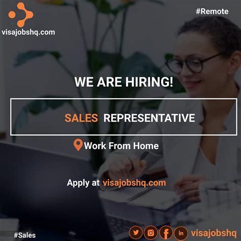 Now Hiring Sales Representative Monthly Fully Remote Work