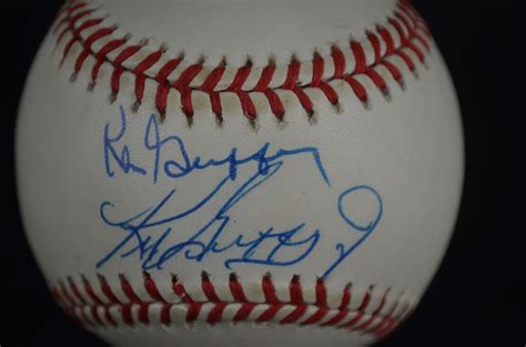 Lot Detail - Ken Griffey Jr & Ken Griffey Sr Dual Signed Baseball