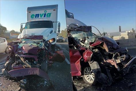 Fatal Accidente En La Autopista México Pachuca Dos Personas Perdieron