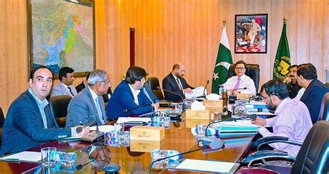 Secretary Railways Syed Mazhar Ali Shah Is Chairing A Meeting