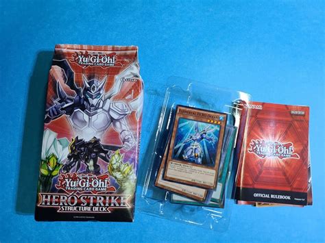 YUGIOH Structure Deck HERO Strike 1st Edition Open Complete EBay