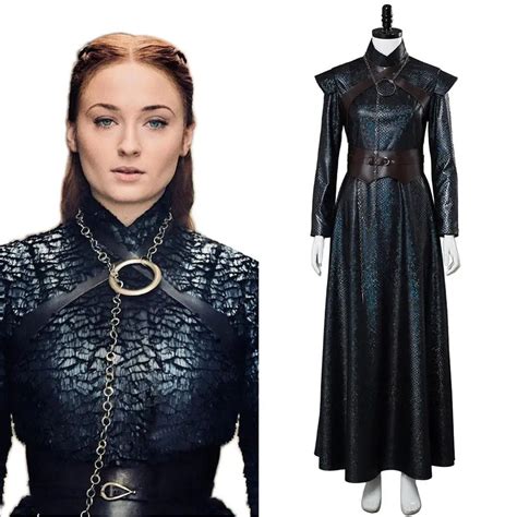 Got Game Of Thrones Sansa Stark Cosplay Costume Women Girls Carnival Halloween Costumes For