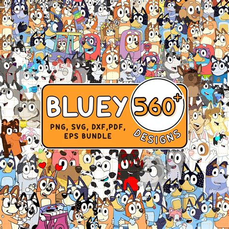 Bluey Svg Bundle Bluey Svg Bingo Svg Bluey Birthday Bluey Porn