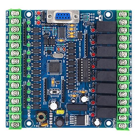 Controlador lógico programable fx2n 20mr plc placa de control