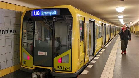 U Bahn Berlin Einsetzermitfahrt Auf Der U Von Hermannplatz Bis