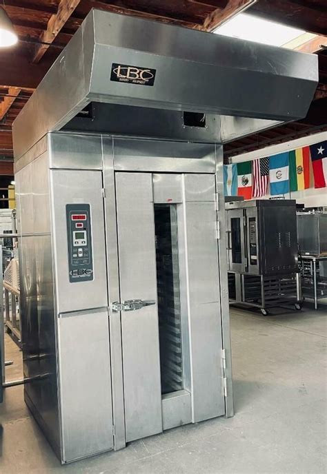 Lbc Lro G Single Rotating Rack B Lift Gas Bakery Commercial Baking