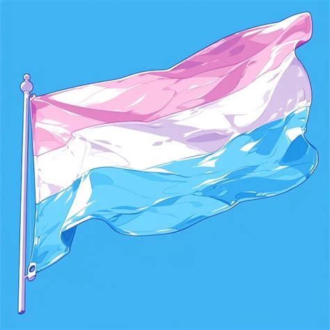 Premium Vector Transgender Pride Flag Background