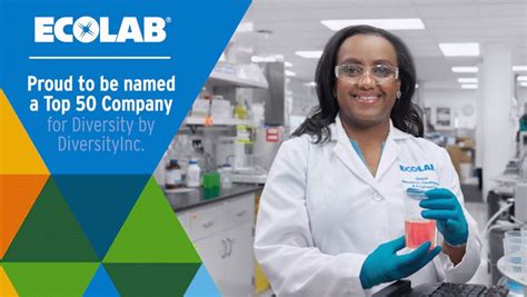 A Ecolab é Indicada Como Uma Das 50 Melhores Empresas Em Diversidade Ecolab