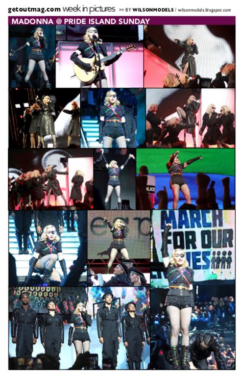 Madonna Pride Island Sunday Get Out Magazine NYCs Gay Magazine