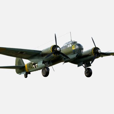 Junkers Ju 88 Bomber - 3D Model by citizensnip