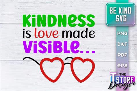 Be Kind SVG | Kind Quotes SVG Design Graphic by The T Store Design ...