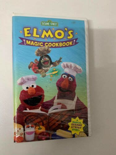 Sesame Street Elmos Magic Cookbook Vhs Ebay