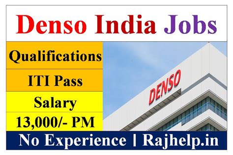 Denso Iti Recruitment Iti Jobs Campus Placement Raj Help