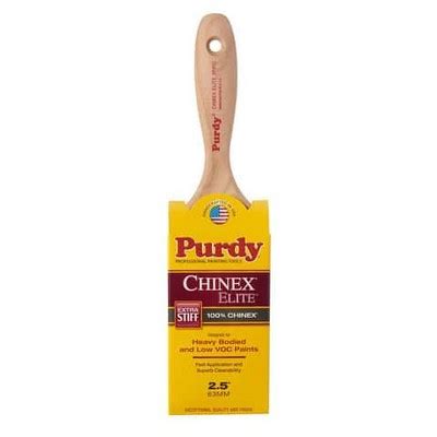 Purdy Chinex Elite Sprig In Extra Stiff Flat Trim Paint Brush