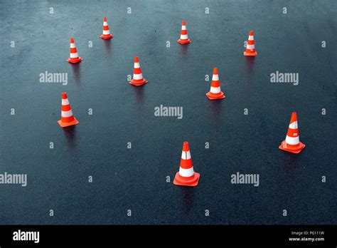 Traffic cone pylon hi-res stock photography and images - Alamy