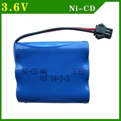 Bateria Carrinho 3 6v 1000mah Ni Cd Aa Com Conector Smp02 Mercadolivre