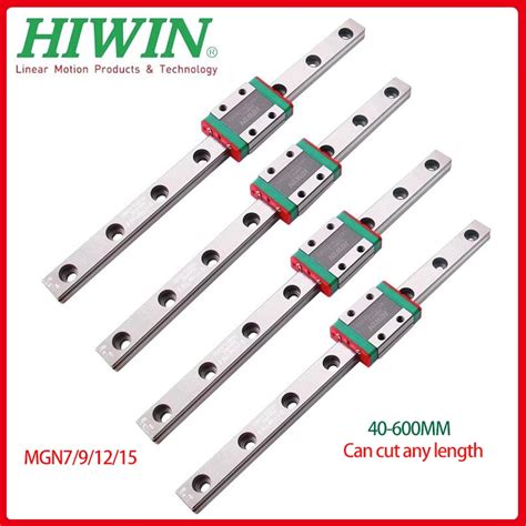 Original Hiwin Mini Linear Guide Block Carriage Mgn C Mgn C Mgn C