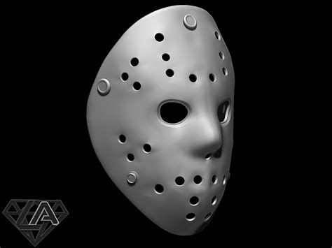 Stl File Jason Hockey Mask 🏒 Obj・3d Printable Model To Download・cults