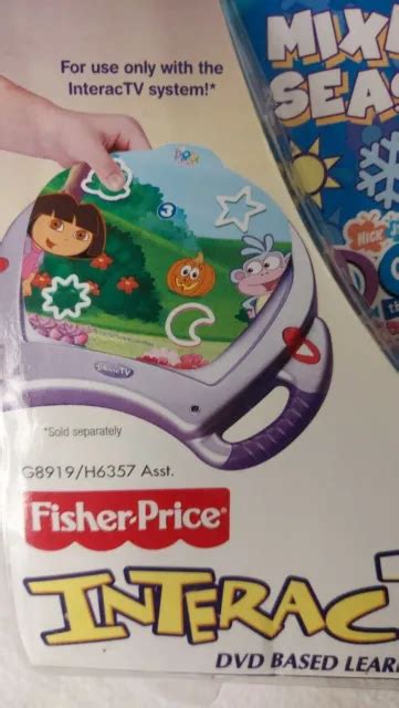 Fisher Price Dora The Explorer Mixed Up Seasons Dvd Interac Tv Brand