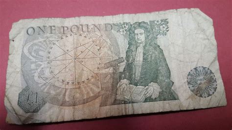 One Pound Note Bank Of England