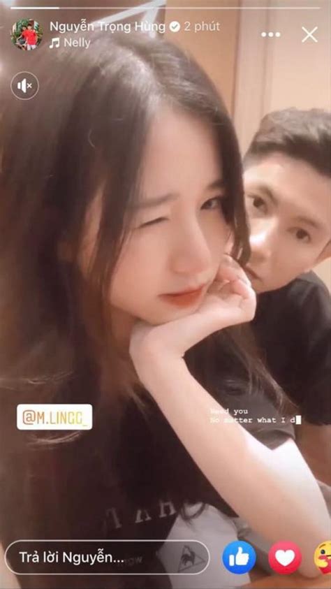 Hot boy U23 Việt Nam Nguyễn Trọng Hùng công khai bạn gái 10x sở hữu nhan sắc gây mê