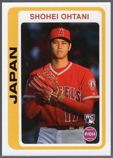 Lot Detail Topps Tbt Throwback Thursday Bb Shohei Ohtani Rc