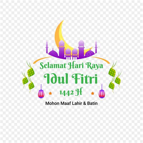 Greeting Text Seelamat Hari Raya Idul Fitri H Mohon Maaf Lahir