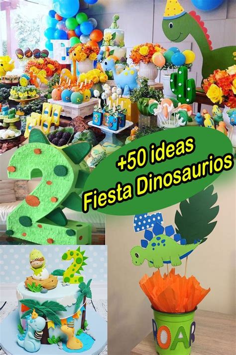 50 Ideas Para Fiesta De Dinosaurios Decoracion De Dinosaurios Fiestas Fiesta De Dinosaurios