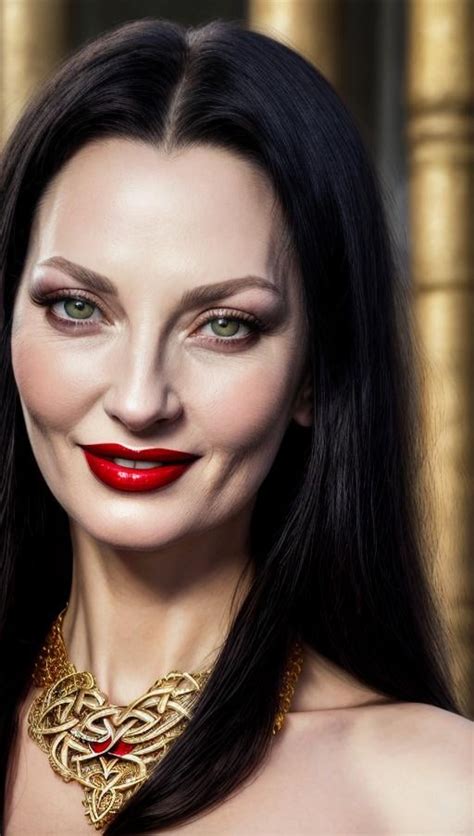 Morticia Addams Busty Milf Ai Nude Porn Generator Realistic Hotpic Cc