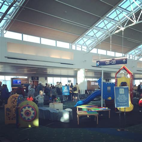 SPOTTED: An Awesome Airport Playground at PDX – Trips + Giggles