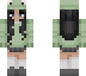 frog girl | Minecraft Skin