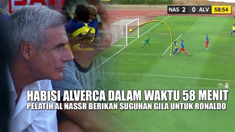 Menggila Selama Menit Luis Castro Persembahkan Kemenangan Al Nassr