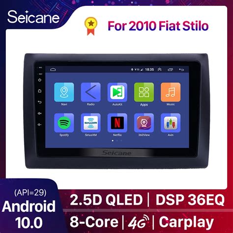 Seicane Autoradio Android 10 0 Écran Tactile Hd 9 Pouces Gps Wifi