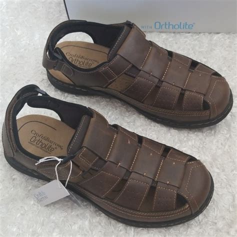 Croft And Barrow Shoes Nwt Mens Sandals Covered Toe For Protection Poshmark