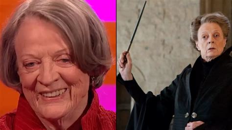 Dame Maggie Smith Had Legendary Response To How Playing Professor