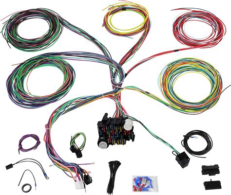 Amazon Universal Circuit Wiring Wires Harness Fit For Muscle