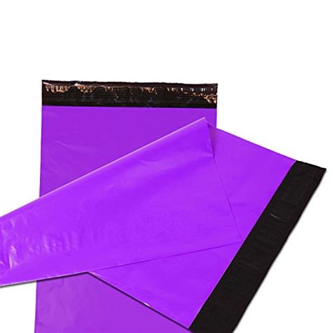 Empire Mailers 100 5 X 7 Purple Poly Mailers Self Seal Non Padded