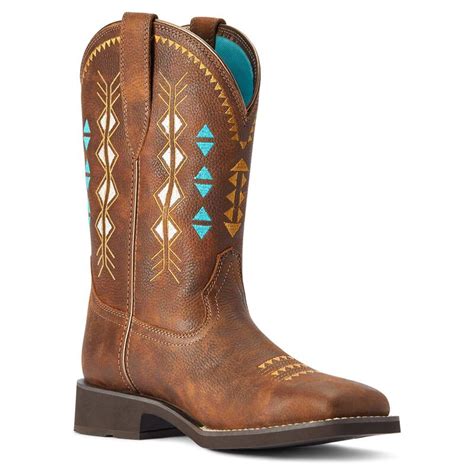 Ariat Womens Delilah Deco Embroidered Western Cowgirl Boot Jacksons