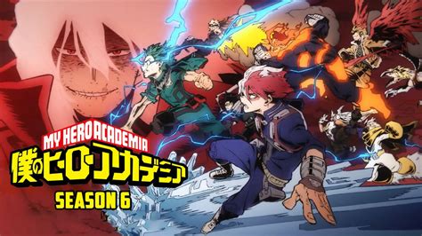 فصل ششم انیمه مدرسه قهرمانانه من My Hero Academia S06 2022