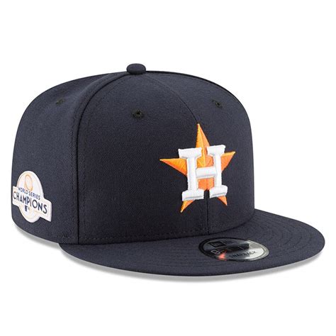 New Era Houston Astros Navy 2017 World Series Champions Side Patch