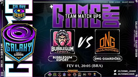 Bubblegum E Sport Dng Guardi Es Cosmos League Galaxy Division