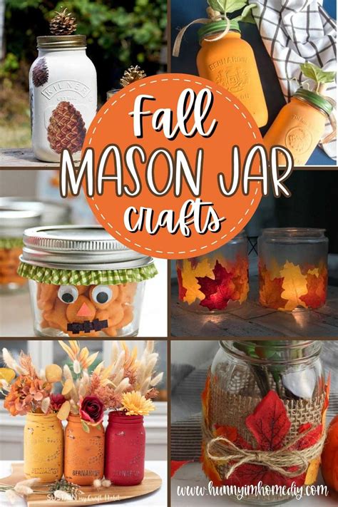 Amazing Fall Mason Jar Crafts to Decorate Your Home