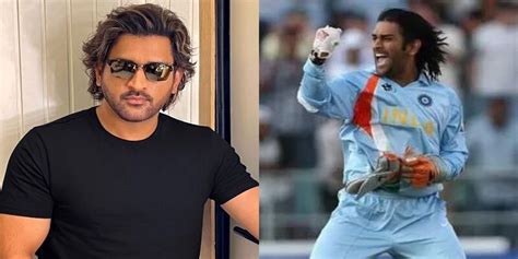 Here S Why Ms Dhoni Comes Back In His Vintage Look With Long Hairs