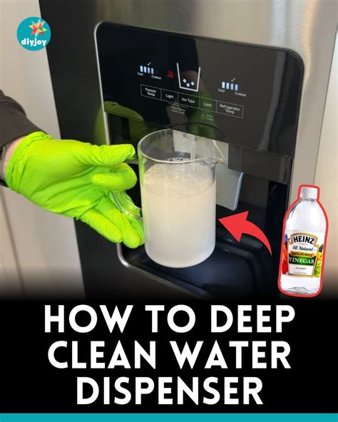 How To Deep Clean Your Water Dispenser