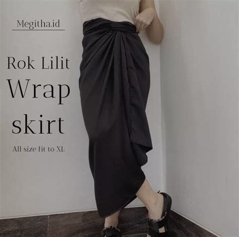 Rok Lilit Polos Abu Tua Rok Lilit Polos Maxmara Dark Grey Rok Lilit