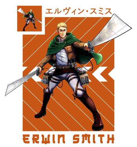 Attack On Titan Erwin 47257733 Png