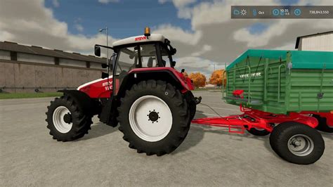 Steyr 9145 V1000 Fs22 Mod Farming Simulator 22 Mod