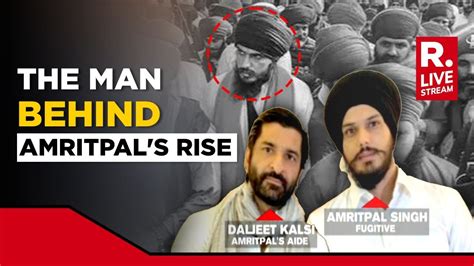 Man Behind Rise Of Amritpal Singh How Daljit Kalsi Funded Rise Of